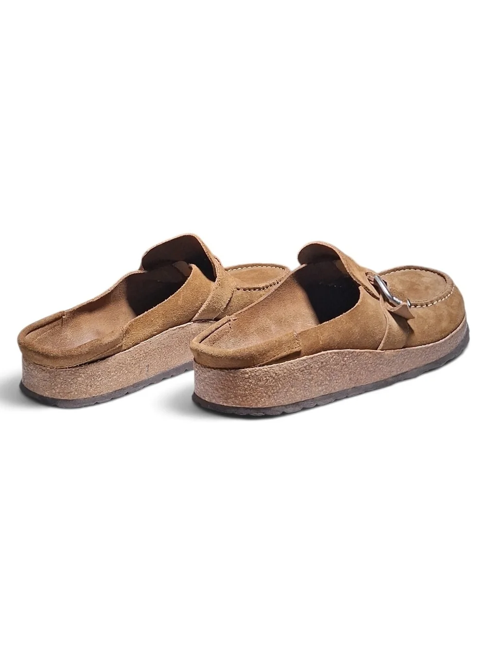 Birkenstock Women's Buckley Leather Suede Tea Color EU Size 40 US Size 9-9.5